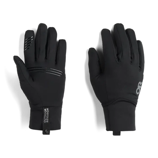 Outdoor Research Men's Vigor Lightweight Sensor Gloves-Accessories - Gloves - Women's-Outdoor Research-Black-M-Appalachian Outfitters