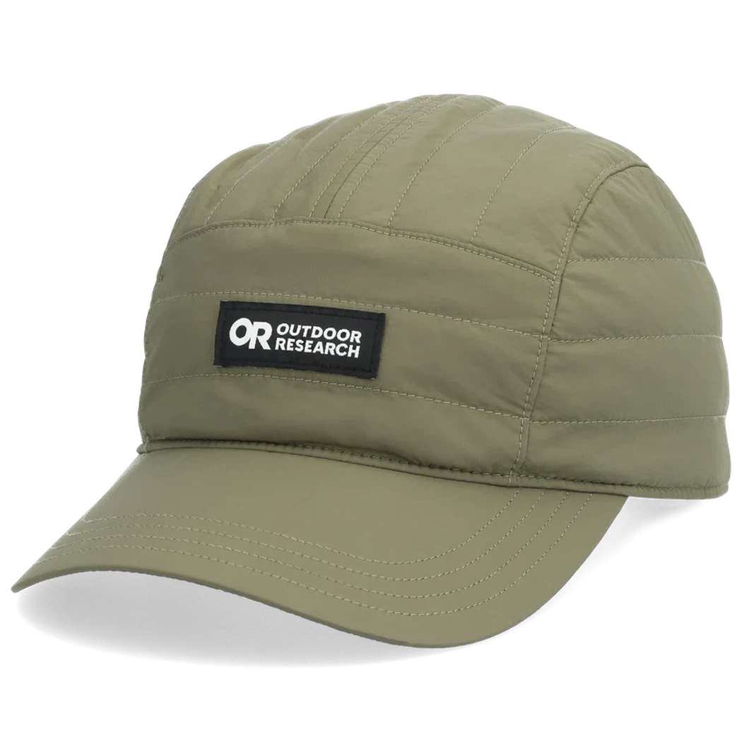 Outdoor Research Shadow Insulated 5-Panel Cap-Accessories - Hats - Unisex-Outdoor Research-Ranger Green-S-M-Appalachian Outfitters