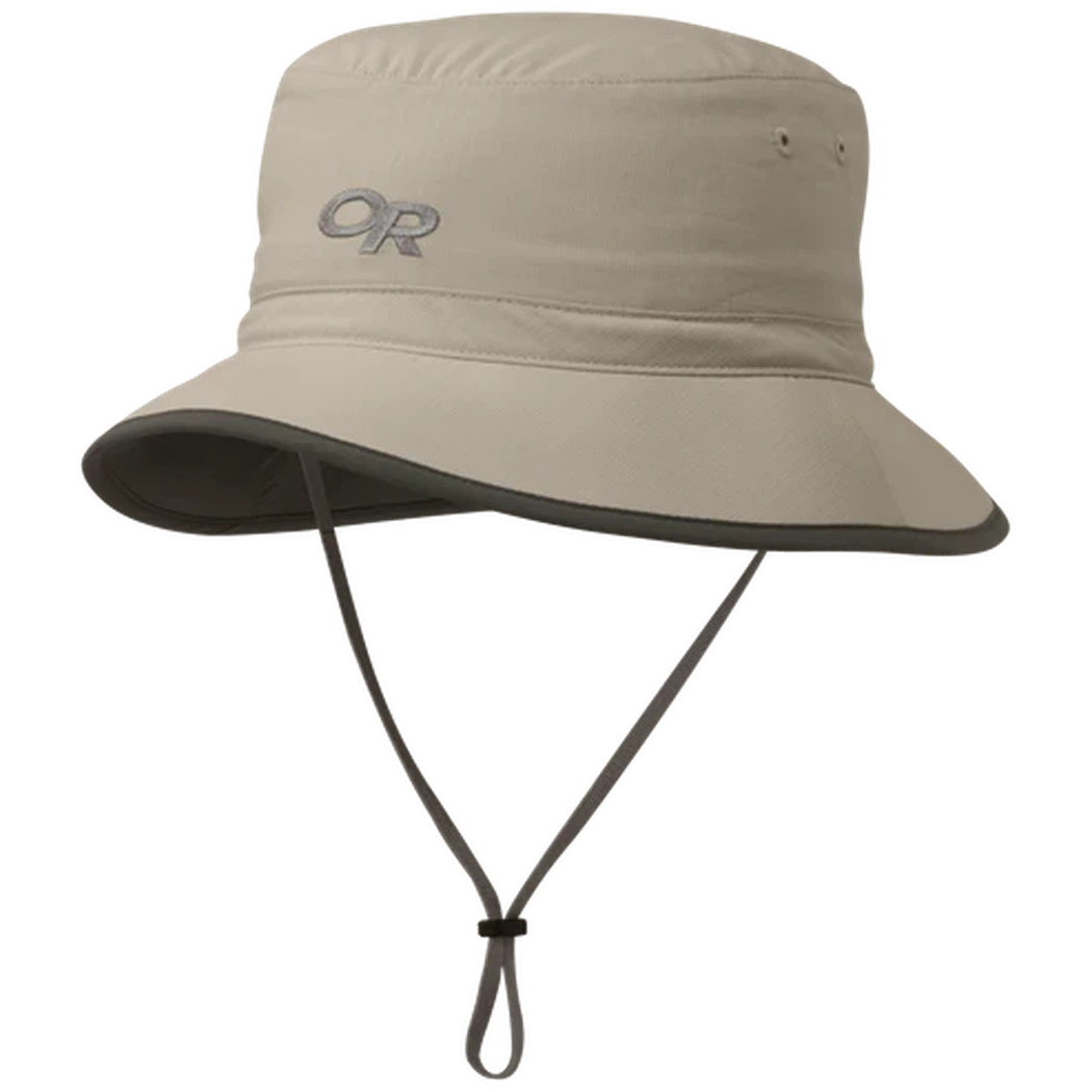 Outdoor Research Sun Bucket-Accessories - Hats - Unisex-Outdoor Research-Khaki/Dark Grey-S-Appalachian Outfitters