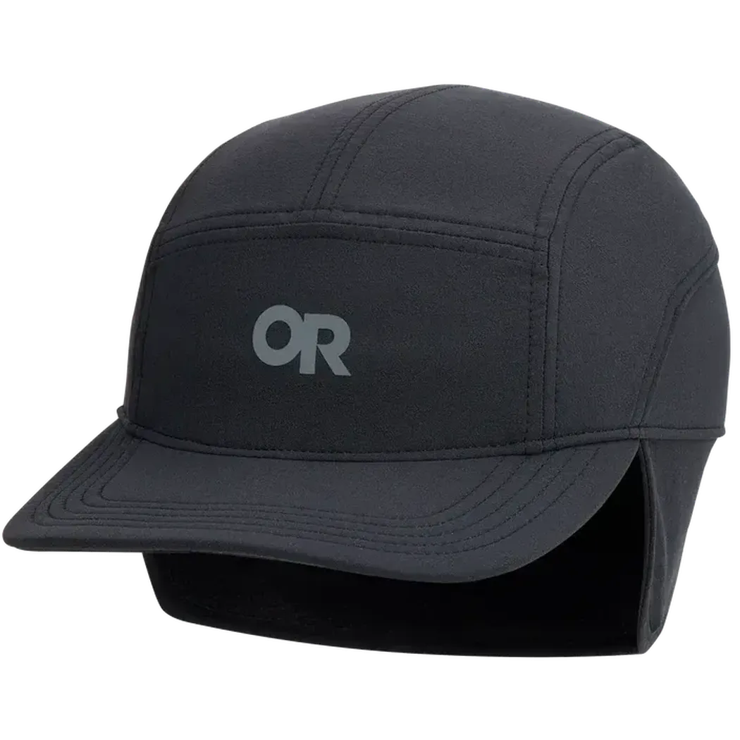 Outdoor Research Timberline Trapper Cap-Accessories - Hats - Unisex-Outdoor Research-Black-M-Appalachian Outfitters