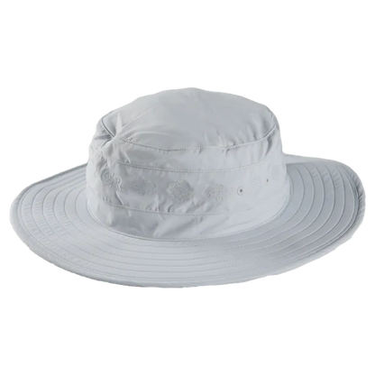 Outdoor Research Women's Solar Roller Sun Hat-Accessories - Hats - Women's-Outdoor Research-Titanium-Rice Embroidery-S-Appalachian Outfitters