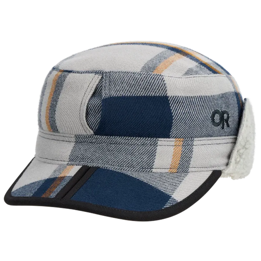 Outdoor Research Yukon Cap-Accessories - Hats - Unisex-Outdoor Research-Dark Navy Plaid-L-Appalachian Outfitters