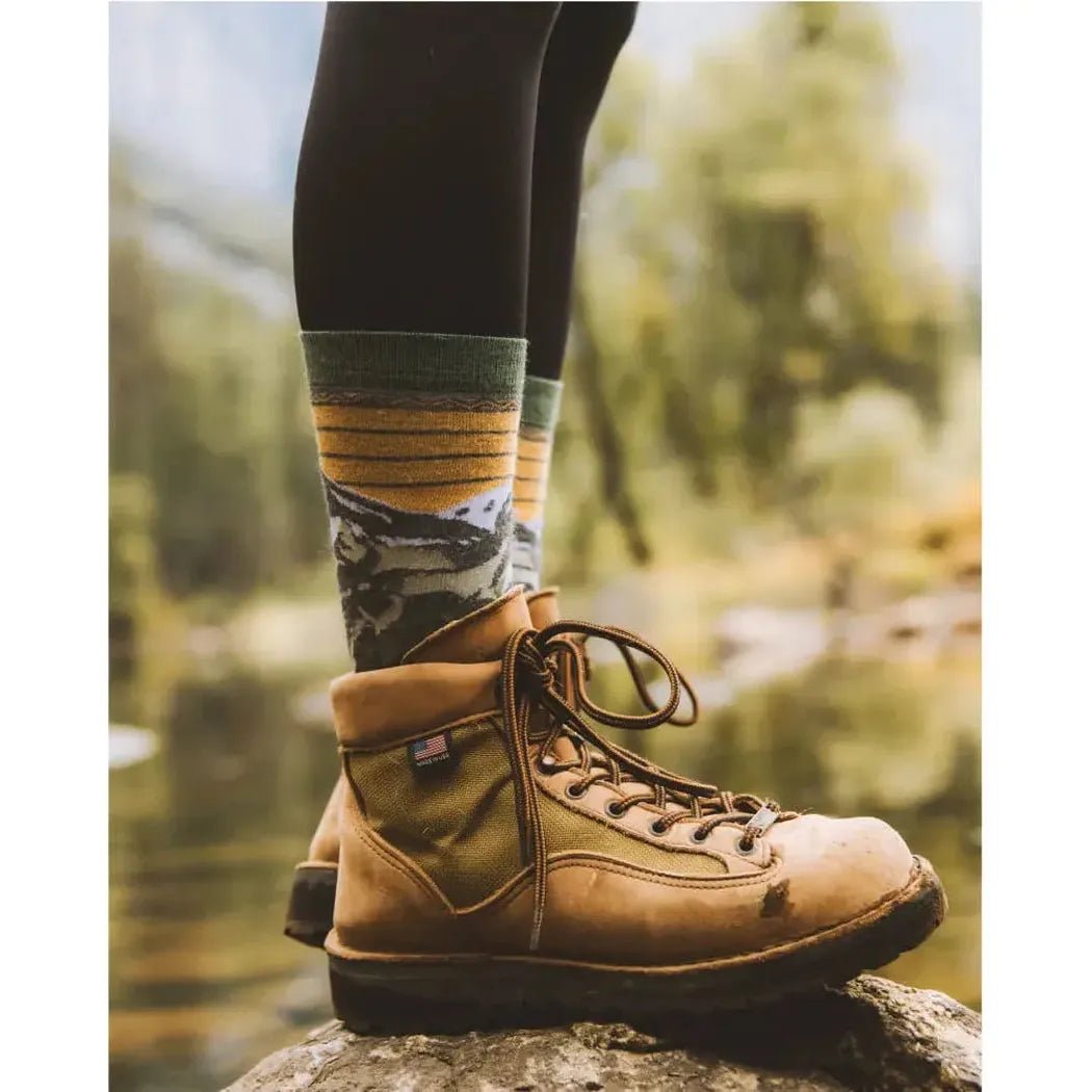 Paka Apparel Essential Mountain Crew Sock-Accessories - Socks - Unisex-Appalachian Outfitters