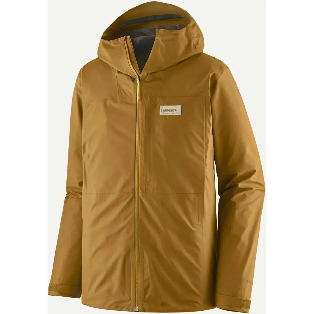 Patagonia Men's Boulder Fork Rain Jacket-Men's - Clothing - Jackets & Vests-Bobcat Brown-M-Appalachian Outfitters