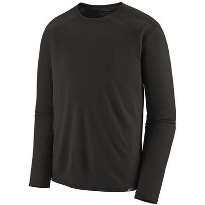 Patagonia Men's Capilene Midweight Crew-Men's - Clothing - Baselayer-Black-S-Appalachian Outfitters