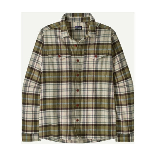 Patagonia Mens Fjord Flannel Shirt-Men's - Clothing - Tops-Rising Storm-M-Appalachian Outfitters