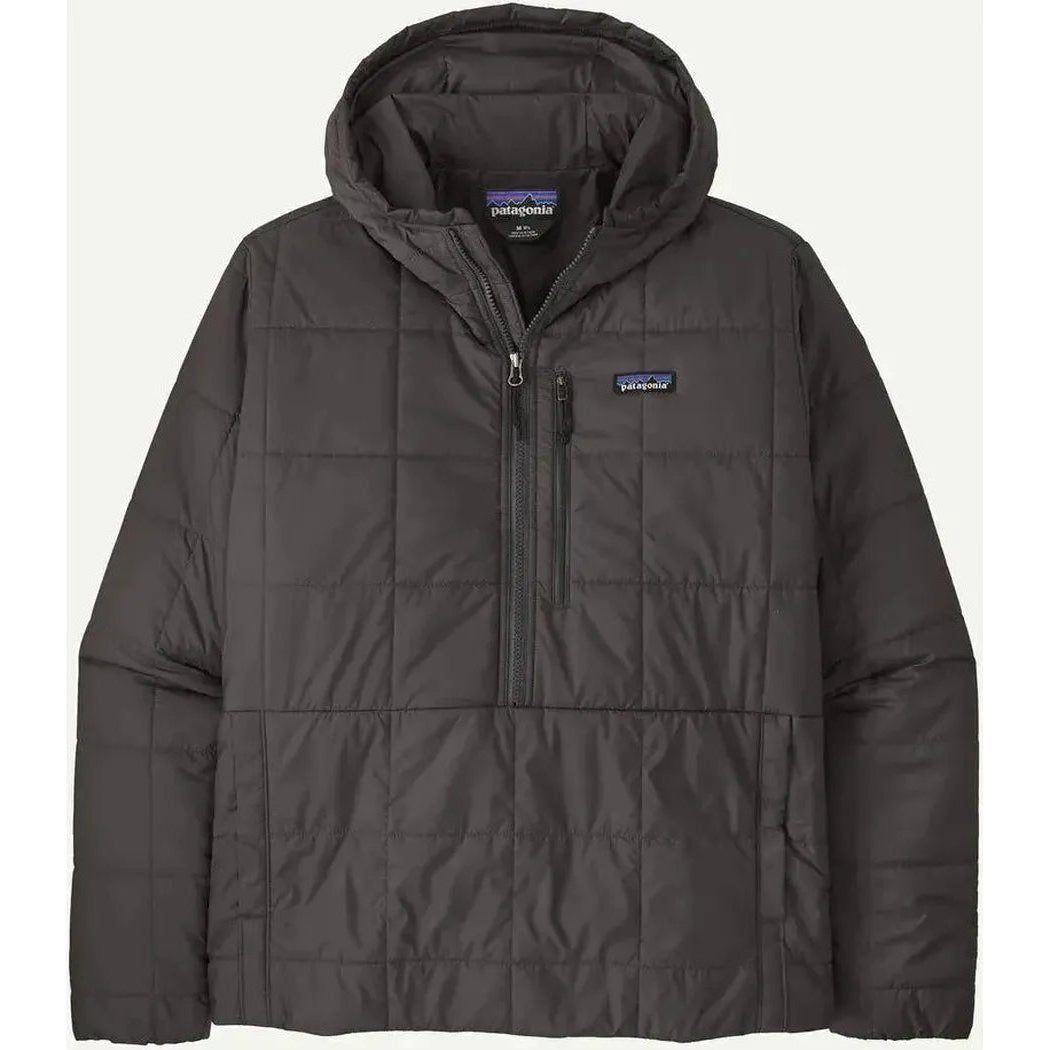 Patagonia Men's Light Gust Hooded P/O-Men's - Clothing - Jackets & Vests-Black-M-Appalachian Outfitters