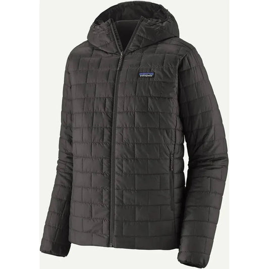 Patagonia Men's Nano Puff Hoody-Men's - Clothing - Jackets & Vests-Black-M-Appalachian Outfitters
