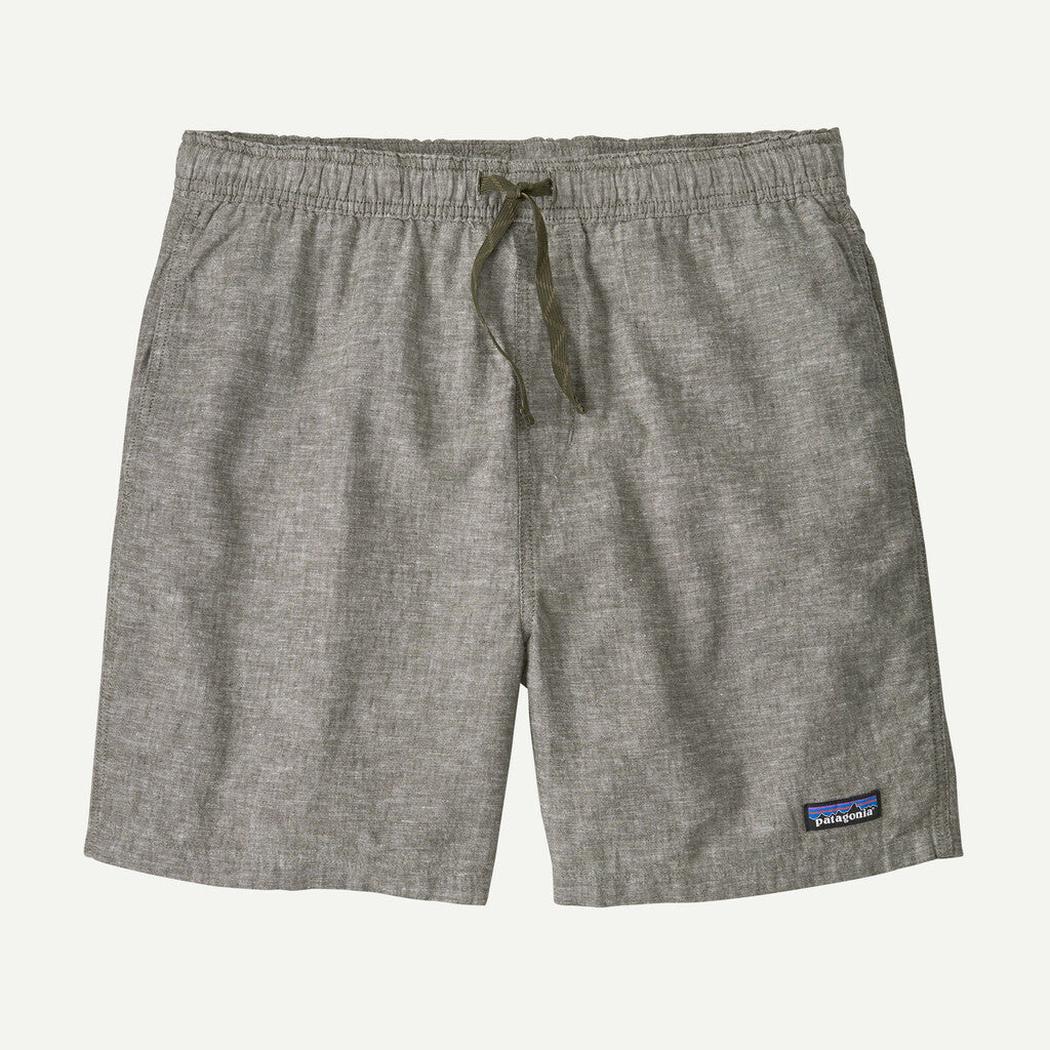 Patagonia Men's Baggies Naturals-Men's - Clothing - Bottoms-Patagonia-Chambray: Basin Green-M-Appalachian Outfitters