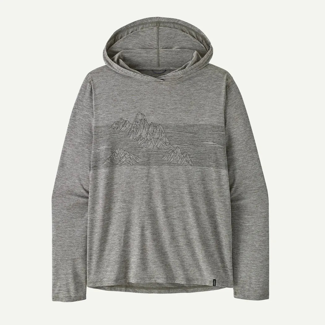 Patagonia Men's CapCool Daily Hoody - Strataspire Stripe-Men's - Clothing - Tops-Patagonia-Appalachian Outfitters