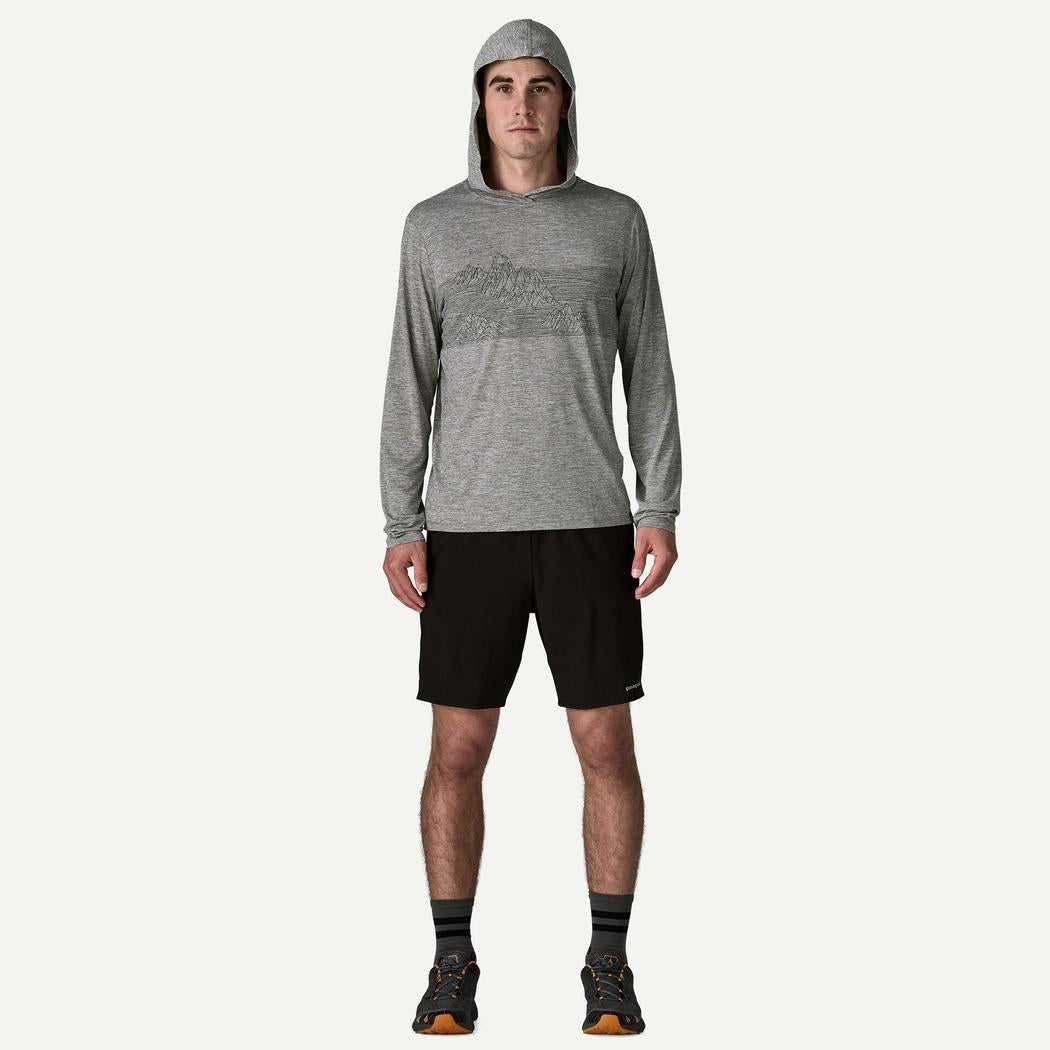 Patagonia Men's CapCool Daily Hoody - Strataspire Stripe-Men's - Clothing - Tops-Patagonia-Appalachian Outfitters