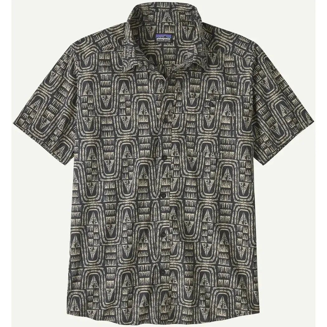 Patagonia Men's Go To Shirt-Men's - Clothing - Tops-Patagonia-Flow: Sunken Blue-S-Appalachian Outfitters