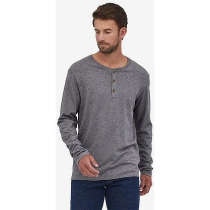 Patagonia Men's Long Daily Henley-Men's - Clothing - Tops-Patagonia-Appalachian Outfitters