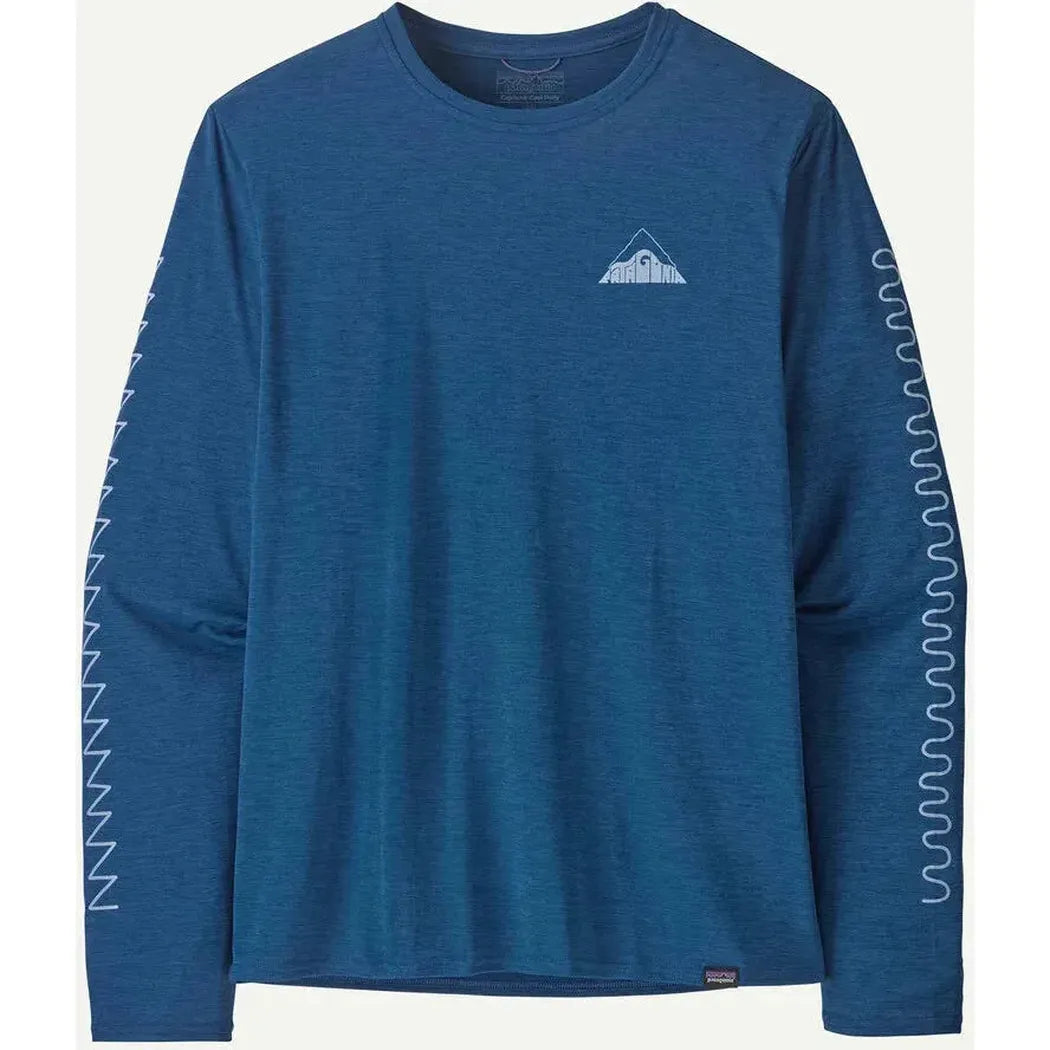Patagonia Men's Long Sleeve Cap Cool Daily Graphic Shirt - Lands-Men's - Clothing - Tops-Patagonia-Appalachian Outfitters