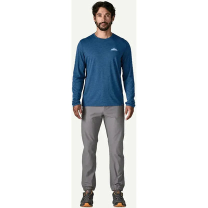 Patagonia Men's Long Sleeve Cap Cool Daily Graphic Shirt - Lands-Men's - Clothing - Tops-Patagonia-Appalachian Outfitters