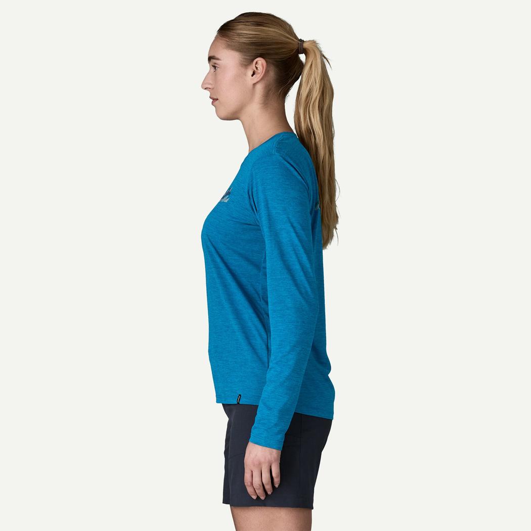 Patagonia Women' s Long Sleeve Cap Cool Daily Shirt - Trailcheck-Women's - Clothing - Tops-Patagonia-Appalachian Outfitters