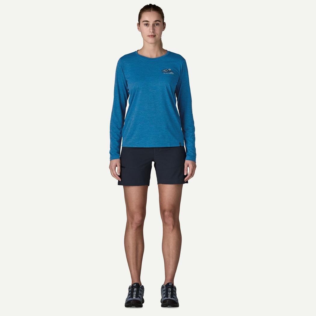 Patagonia Women' s Long Sleeve Cap Cool Daily Shirt - Trailcheck-Women's - Clothing - Tops-Patagonia-Appalachian Outfitters