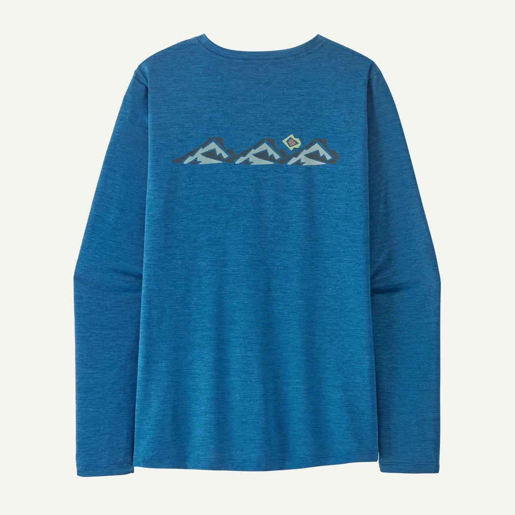 Patagonia Women' s Long Sleeve Cap Cool Daily Shirt - Trailcheck-Women's - Clothing - Tops-Patagonia-Appalachian Outfitters