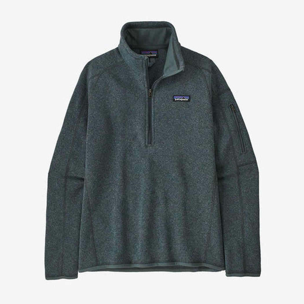 Women's Better Sweater 1/4 Zip-Women's - Clothing - Tops-Patagonia-Nouveau Green-S-Appalachian Outfitters