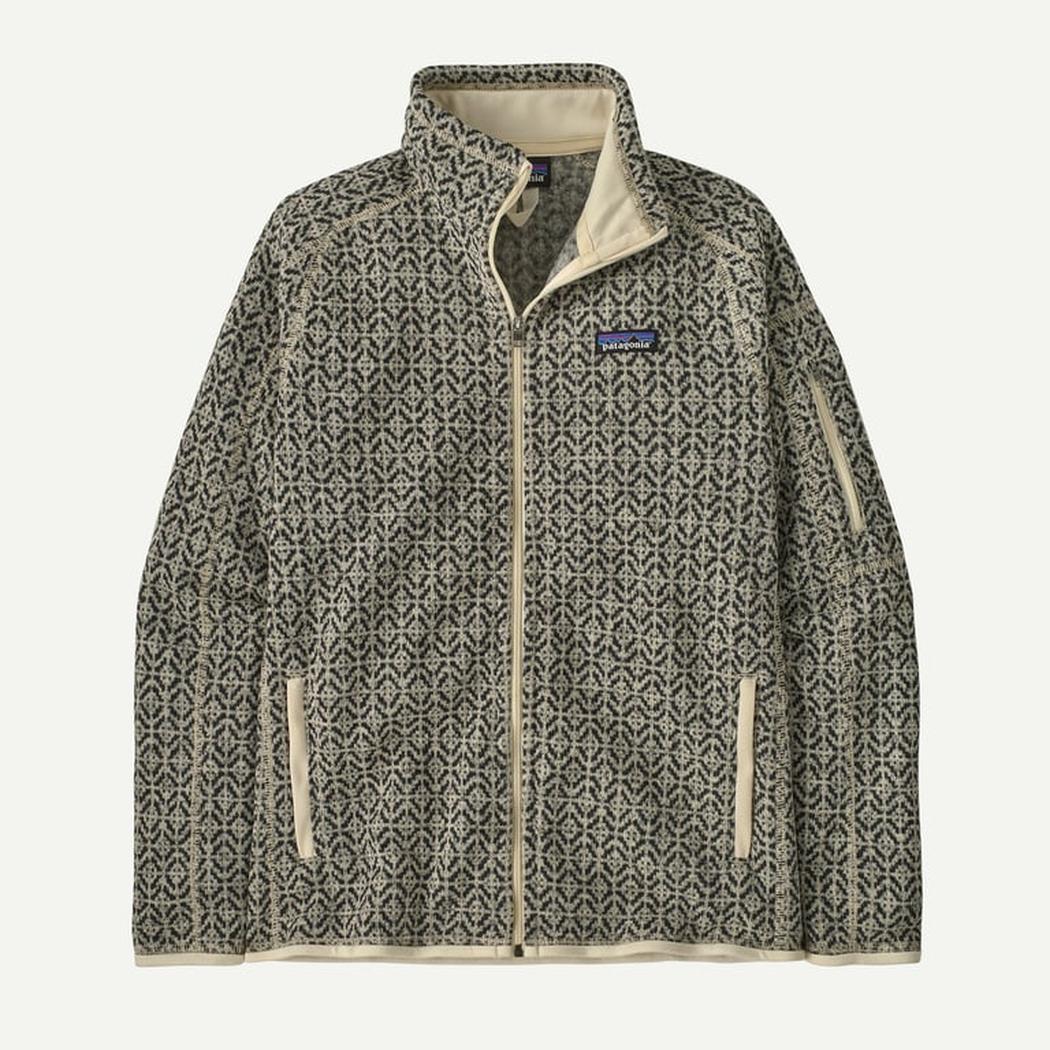 Patagonia Women's Better Sweater Jacket-Women's - Clothing - Jackets & Vests-Patagonia-Scales: Natural-S-Appalachian Outfitters