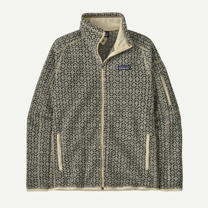 Patagonia Women's Better Sweater Jacket-Women's - Clothing - Jackets & Vests-Patagonia-Scales: Natural-S-Appalachian Outfitters