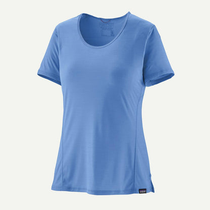 Patagonia Women's Capilene Cool Lightweight Shirt-Women's - Clothing - Tops-Patagonia-Abundant Blue-S-Appalachian Outfitters
