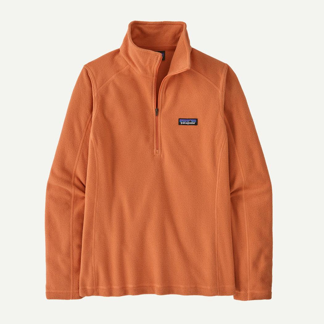 Patagonia Women's Micro D 1/4 Zip-Women's - Clothing - Jackets & Vests-Patagonia-Red Melon-S-Appalachian Outfitters