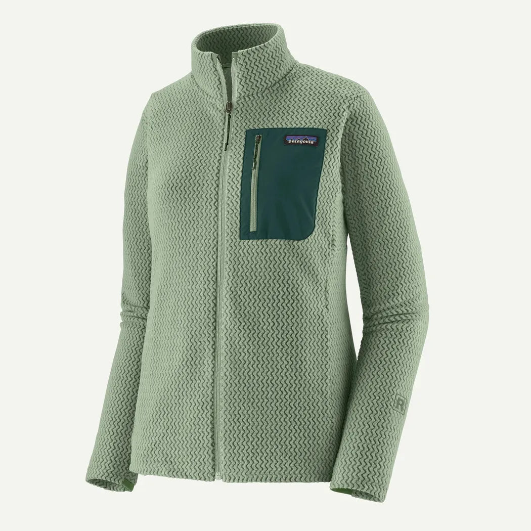 Patagonia Women's R1 Air Jkt-Women's - Clothing - Jackets & Vests-Patagonia-Ellwood Green-S-Appalachian Outfitters