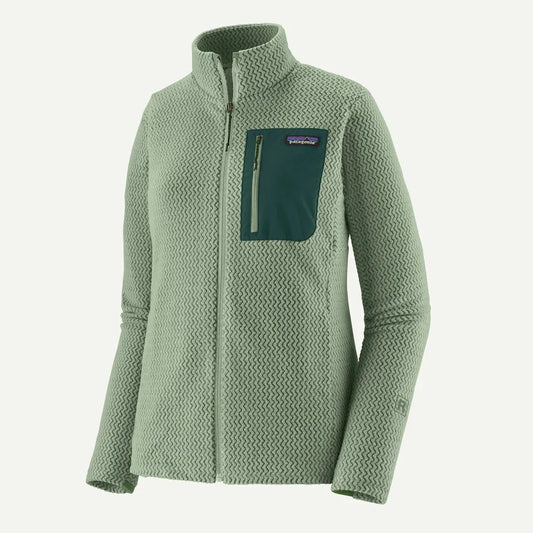 Patagonia Women's R1 Air Jkt-Women's - Clothing - Jackets & Vests-Patagonia-Ellwood Green-S-Appalachian Outfitters