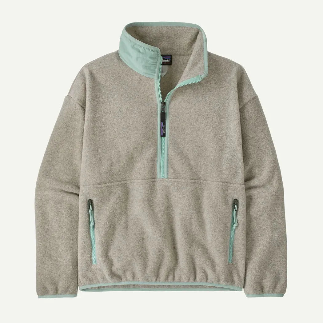 Patagonia Women's Synch Marsupial-Women's - Clothing - Tops-Patagonia-Oatmeal Heather w/Thin Ice-S-Appalachian Outfitters