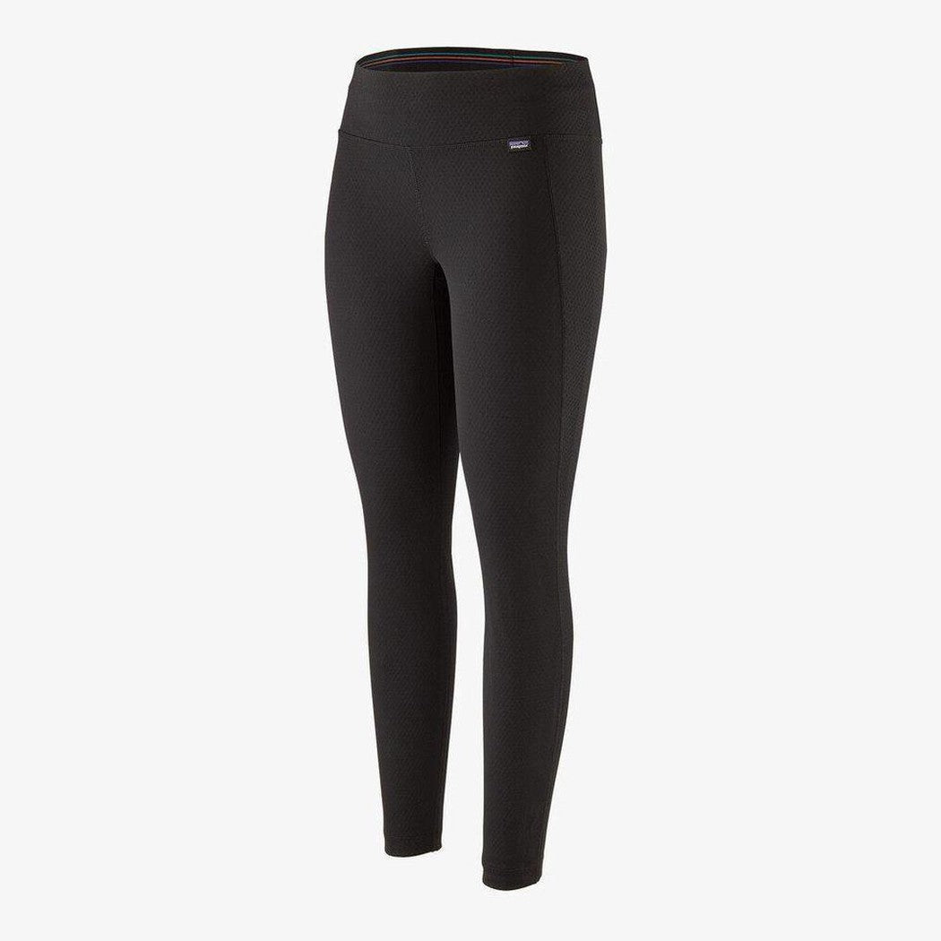 Patagonia Women's Cap Midweight Bottoms-Women's - Clothing - Baselayer-Black-XS-Appalachian Outfitters