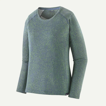 Patagonia Women's Capilene Midweight Crew-Women's - Clothing - Baselayer-Sea Run: Barnacle Blue-S-Appalachian Outfitters