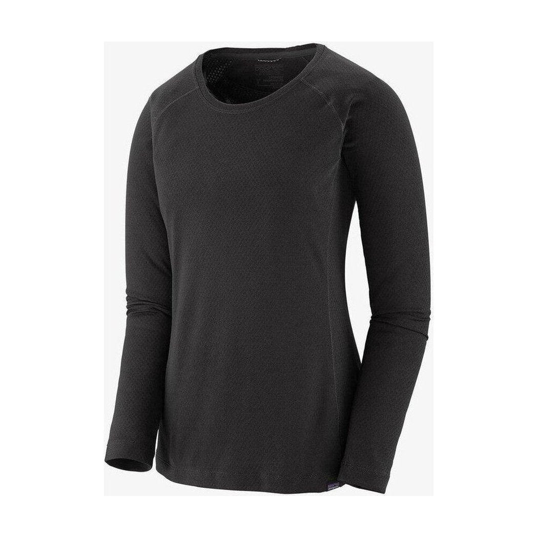 Patagonia Women's Capilene Midweight Crew-Women's - Clothing - Baselayer-Black-XS-Appalachian Outfitters