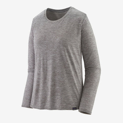 Patagonia Women's LS Cap Cool Daily Shirt-Women's - Clothing - Tops-Feather Grey-S-Appalachian Outfitters