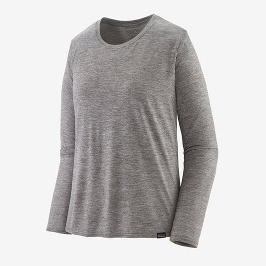 Patagonia Women's LS Cap Cool Daily Shirt-Women's - Clothing - Tops-Feather Grey-S-Appalachian Outfitters