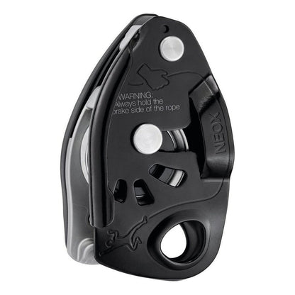 Petzl Neox-Climbing - Hardware - Belay and Rappel-Black-Appalachian Outfitters