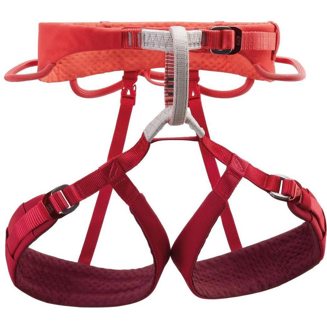 Petzl Luna-Climbing - Harnesses - Women's-Petzl-Coral Red-XS-Appalachian Outfitters