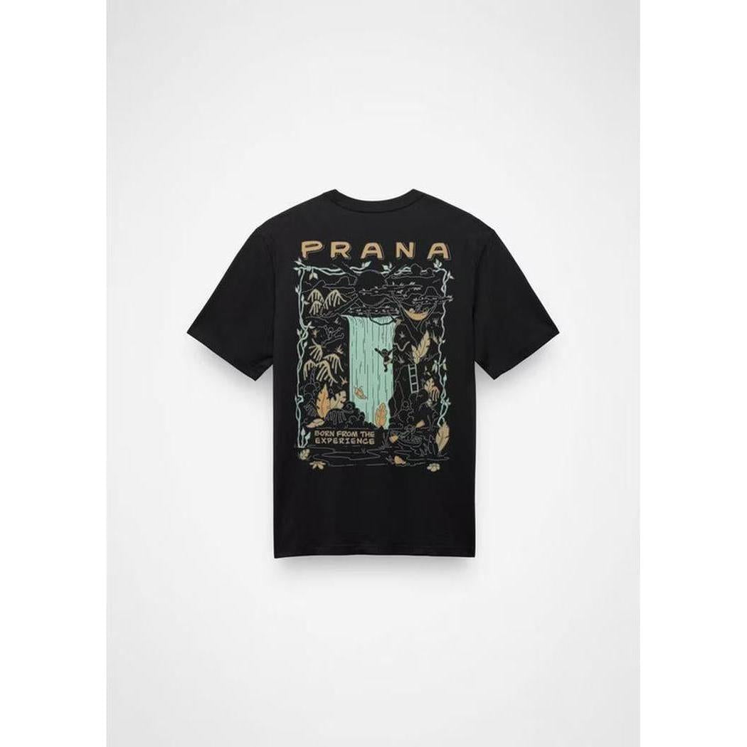 Prana Men's Everyday Paradise Creek SS Tee-Men's - Clothing - Tops-Black-M-Appalachian Outfitters