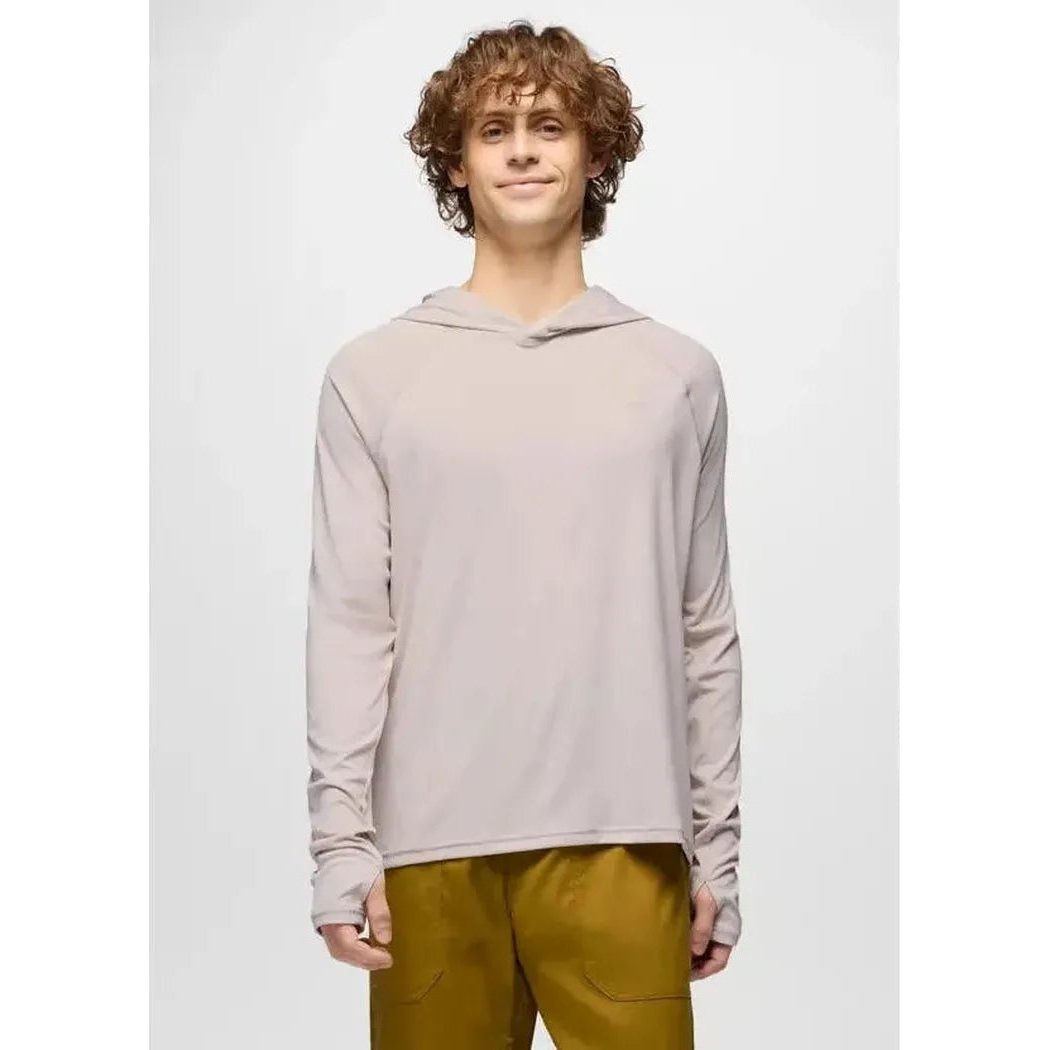 Prana Men's Sol Shade Hoodie-Men's - Clothing - Tops-Almond-M-Appalachian Outfitters
