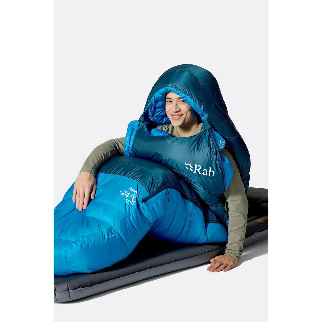 Rab Ascent 0C / 32F - Left Zip-Camping - Sleeping Bags - Down-Rab-Appalachian Outfitters