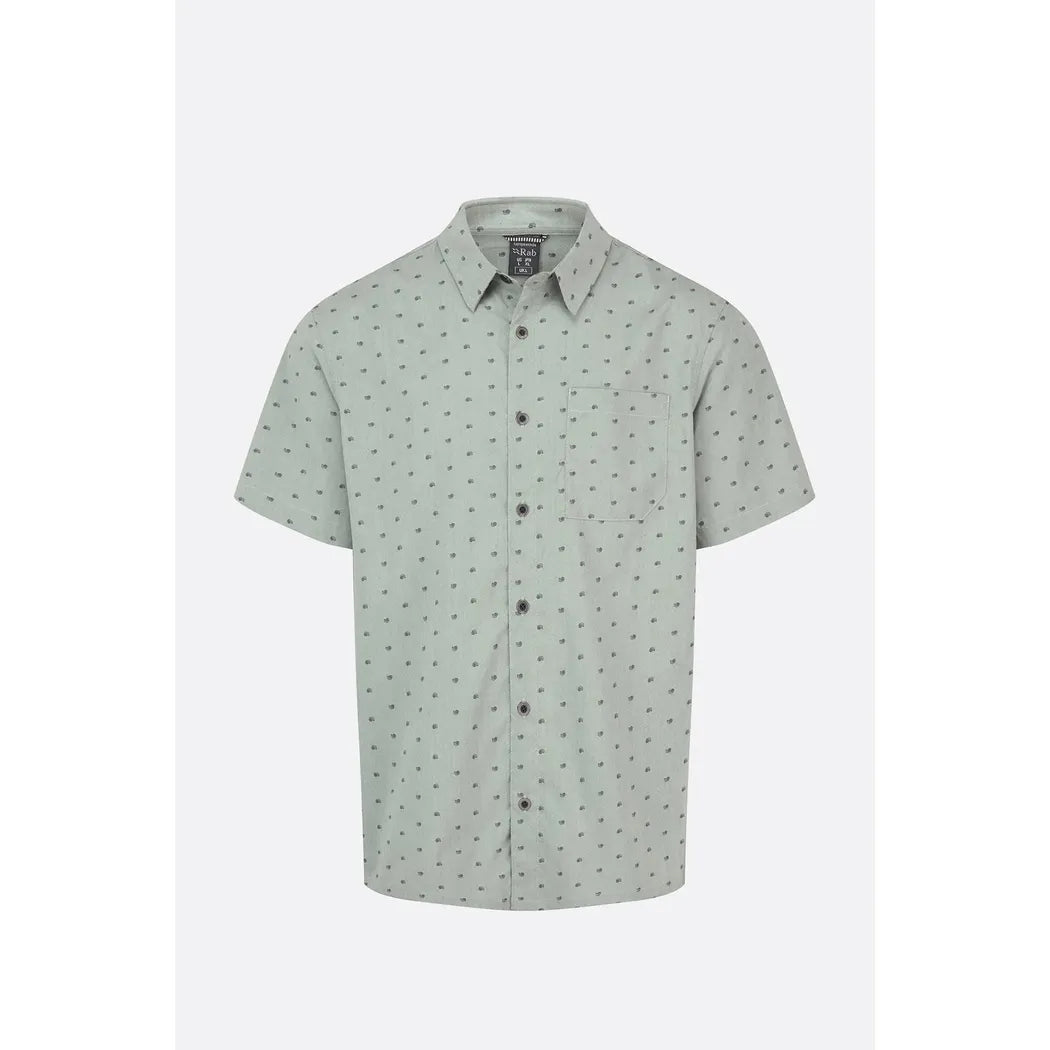 Rab Men's Offgrid Shirt-Men's - Clothing - Tops-Rab-Sage-M-Appalachian Outfitters
