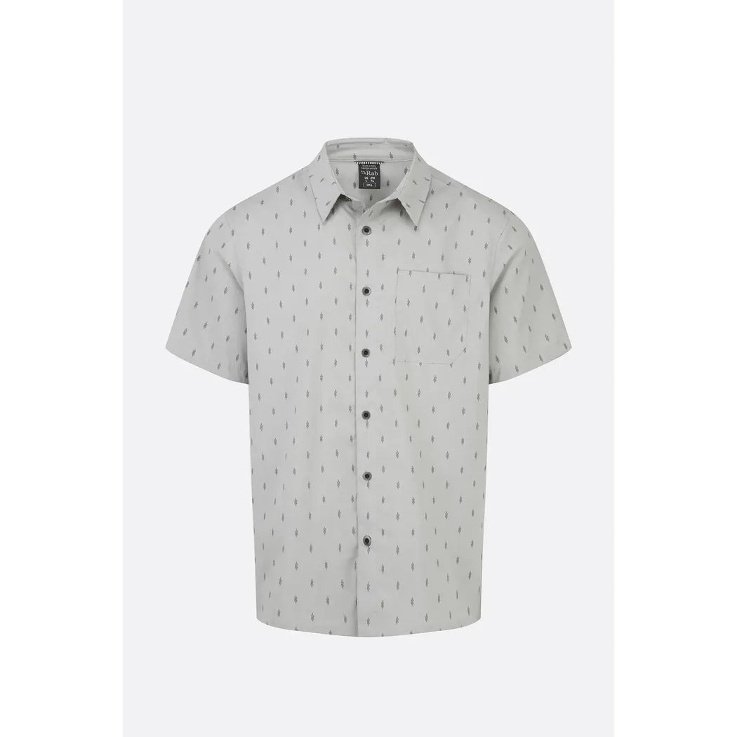 Rab Men's Offgrid Shirt-Men's - Clothing - Tops-Rab-Light Zinc-M-Appalachian Outfitters