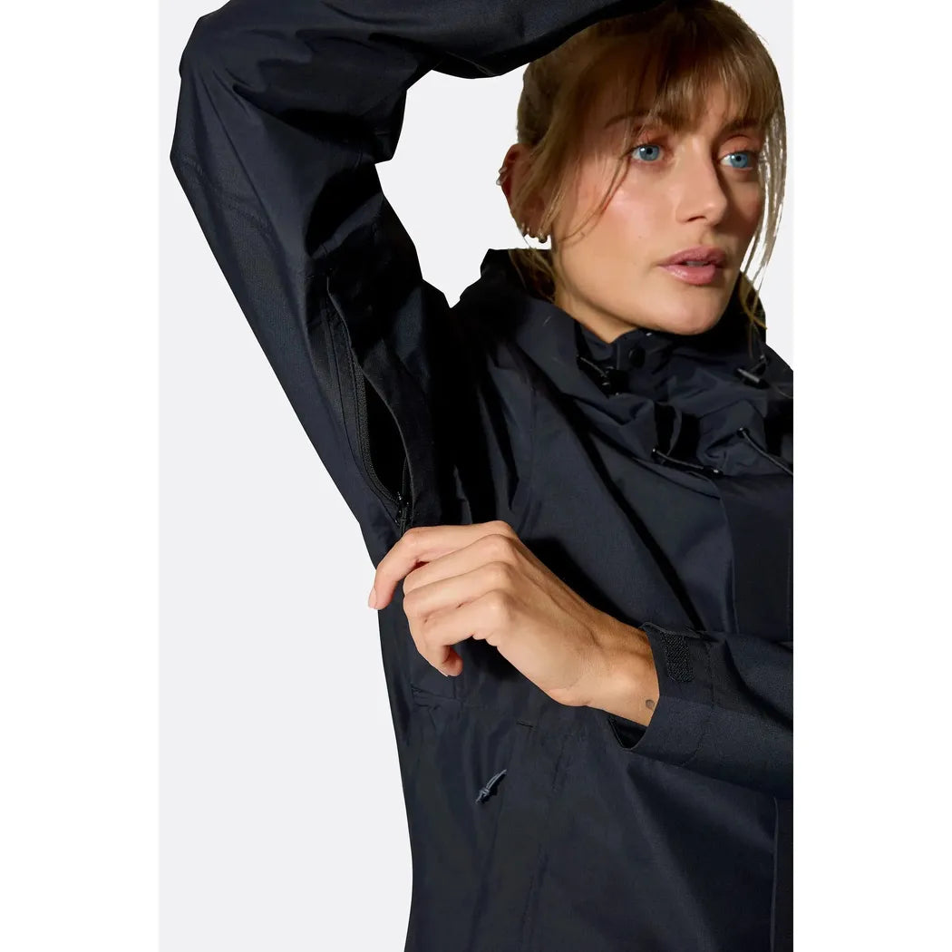 Rab Women's Downpour Jacket-Women's - Clothing - Jackets & Vests-Rab-Appalachian Outfitters