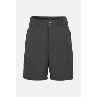 Rab Women's Incline Light Shorts-Women's - Clothing - Bottoms-Rab-Anthracite-10-Appalachian Outfitters