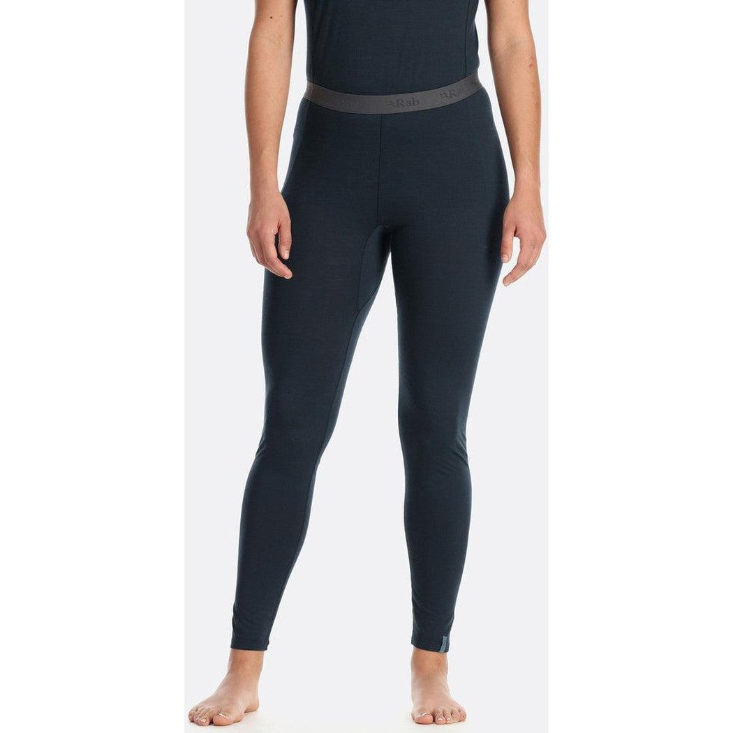 Women's Syncrino Leggings-Women's - Clothing - Bottoms-Rab-Beluga-8-Appalachian Outfitters