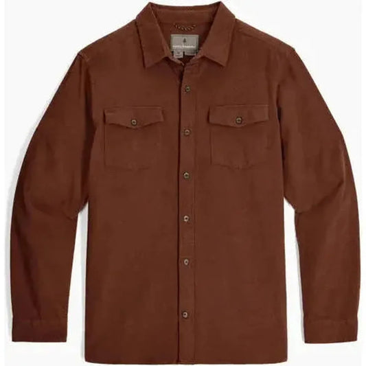 Royal Robbins Men's Bristol Organic Cotton Twill Long Sleeve-Men's - Clothing - Tops-Royal Robbins-Appalachian Outfitters