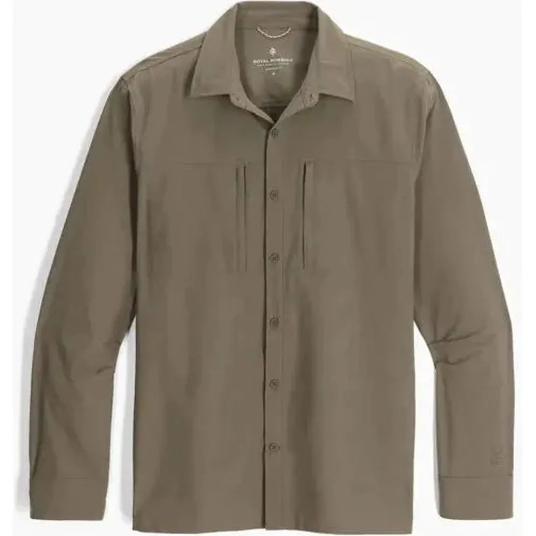 Royal Robbins Men's Expedition III Long Sleeve-Men's - Clothing - Tops-Royal Robbins-Everglade-M-Appalachian Outfitters