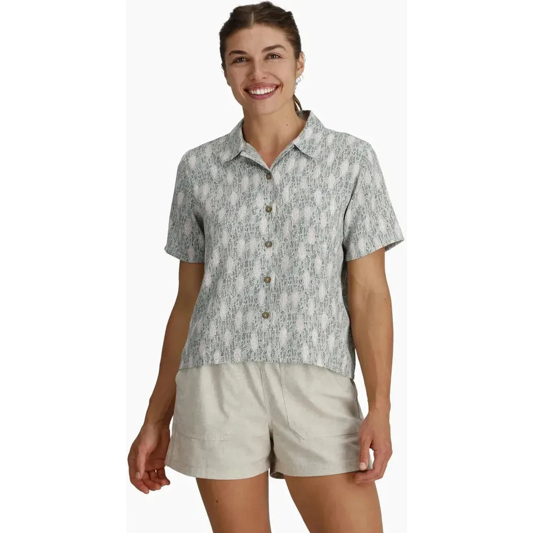 Royal Robbins Women's Camino Pucker Short Sleeve-Women's - Clothing - Tops-Royal Robbins-Appalachian Outfitters