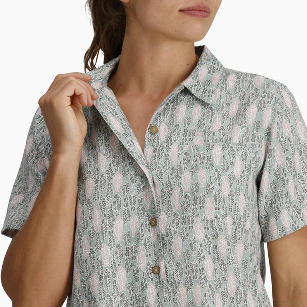 Royal Robbins Women's Camino Pucker Short Sleeve-Women's - Clothing - Tops-Royal Robbins-Appalachian Outfitters