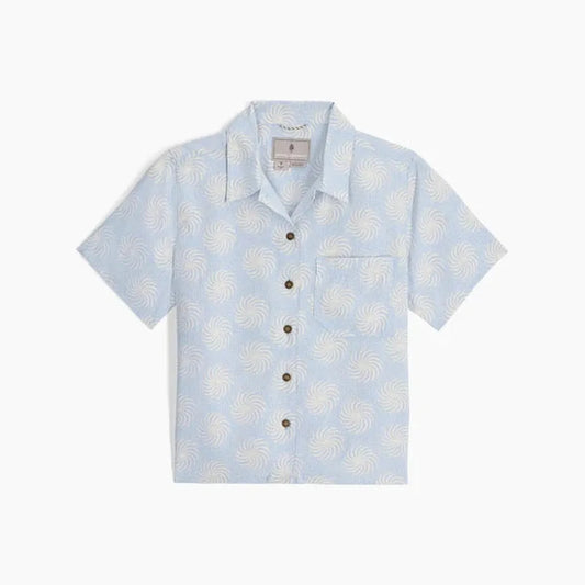 Royal Robbins Women's Camino Pucker Short Sleeve-Women's - Clothing - Tops-Royal Robbins-Skyway Ray Pt-S-Appalachian Outfitters